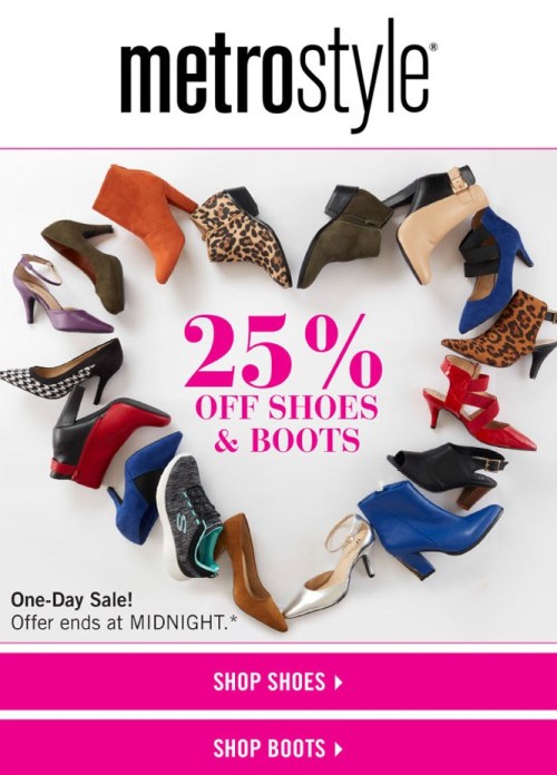 Metrostyle email design