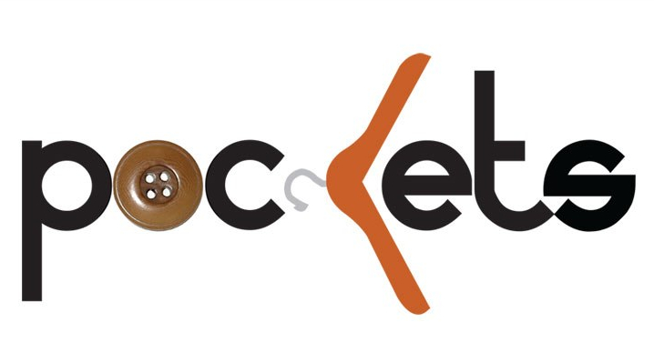 Pockets Logo Design // Children's Clothing boutique